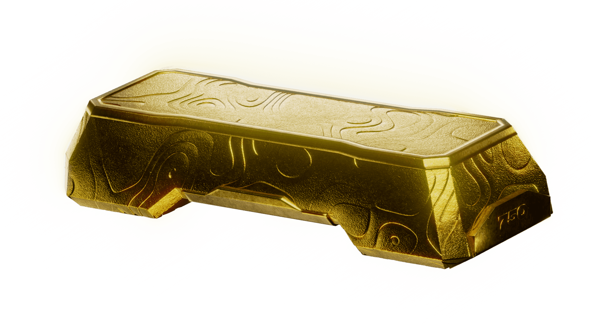 The gold Gallaxium Bar